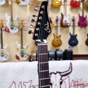 Suhr Custom Set Neck Modern HSH Flame Maple Top Mahogany Body & Neck SSCII System Blower Switch 24 Stainless Steel Jumbo Frets Rasberry Burst (Custom Color) 6.85 LBS - Image 7