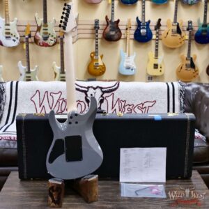 Suhr Custom Modern HH Floyd Revers Headstock Maple Neck Mountain Gray 7.60 LBS - Image 9