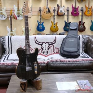 Suhr Custom Classic T HH Black Limba Top Mahogany Body & Neck Trans Charcoal with Natural Back 7.75 LBS - Image 6