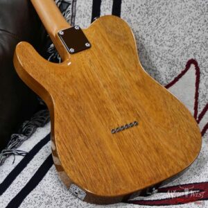 Suhr Custom Classic T HH Black Limba Top Mahogany Body & Neck Trans Charcoal with Natural Back 7.75 LBS - Image 11