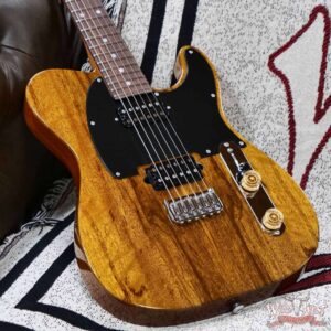 Suhr Custom Classic T HH Black Limba Top Mahogany Body & Neck Vintage Natural 7.95 LBS - Image 8