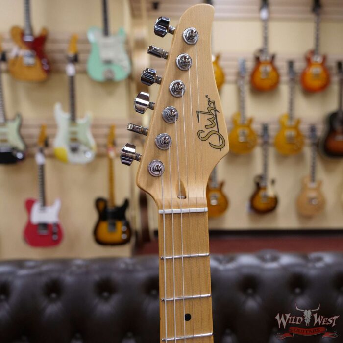 Suhr Classic S SSS Quater-Sawn Maple Neck Olympic White - Image 7