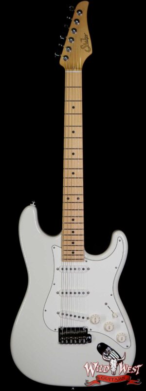 Suhr Classic S SSS Quater-Sawn Maple Neck Olympic White