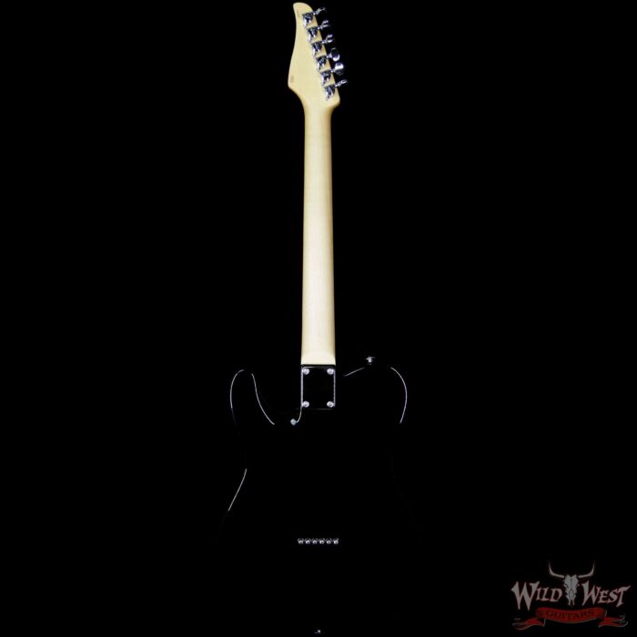 Suhr Alt T Pro HH Semi-Hollow Limited Edition Rosewood Fretboard Black - Image 6
