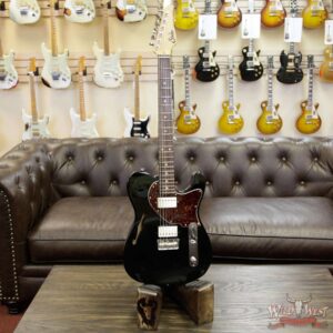 Suhr Alt T Pro HH Semi-Hollow Limited Edition Rosewood Fretboard Black - Image 11