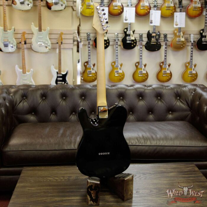 Suhr Alt T Pro HH Semi-Hollow Limited Edition Rosewood Fretboard Black - Image 13