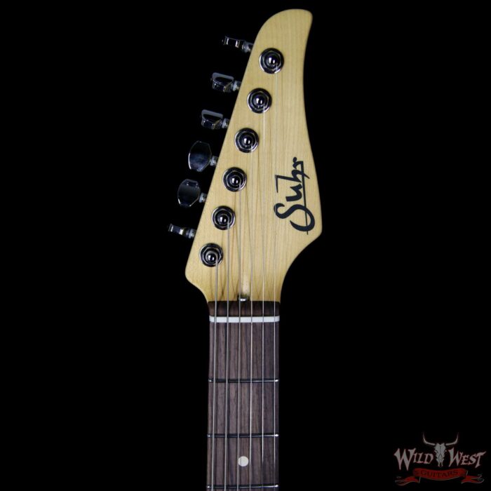Suhr Alt T Pro HH Semi-Hollow Limited Edition Rosewood Fretboard Black - Image 7