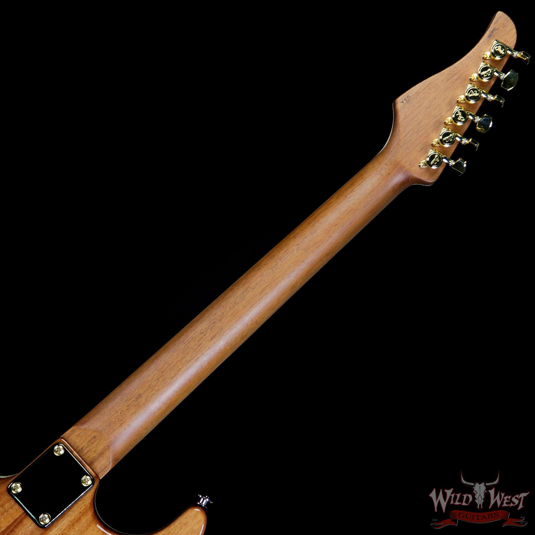 suhr-carvetopstandard-js4c6h-nb__wwg.jpg Suhr Custom Carve Top Standard Quilt Maple Top Indian Rosewood Satin Neck String-Thru Trans Purple - Image 7