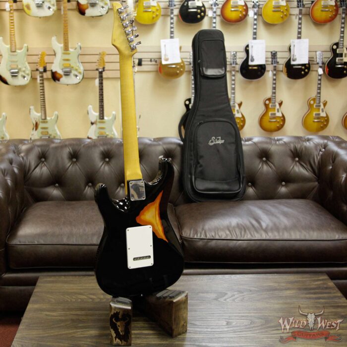Suhr Limited Classic Antique Pro HSS Rosewood Fretboard Black over 3 Tone Burst - Image 14