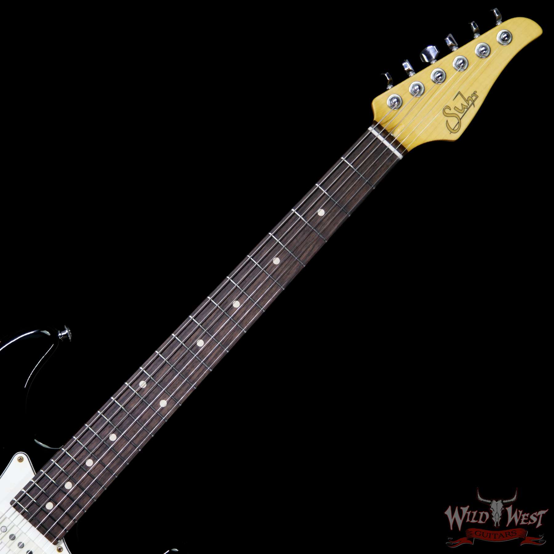 suhr-classicantiquepro-blk-js9f7n-nf__wwg.jpg Suhr Limited Classic Antique Pro HSS Rosewood Fretboard Black over 3 Tone Burst - Image 9