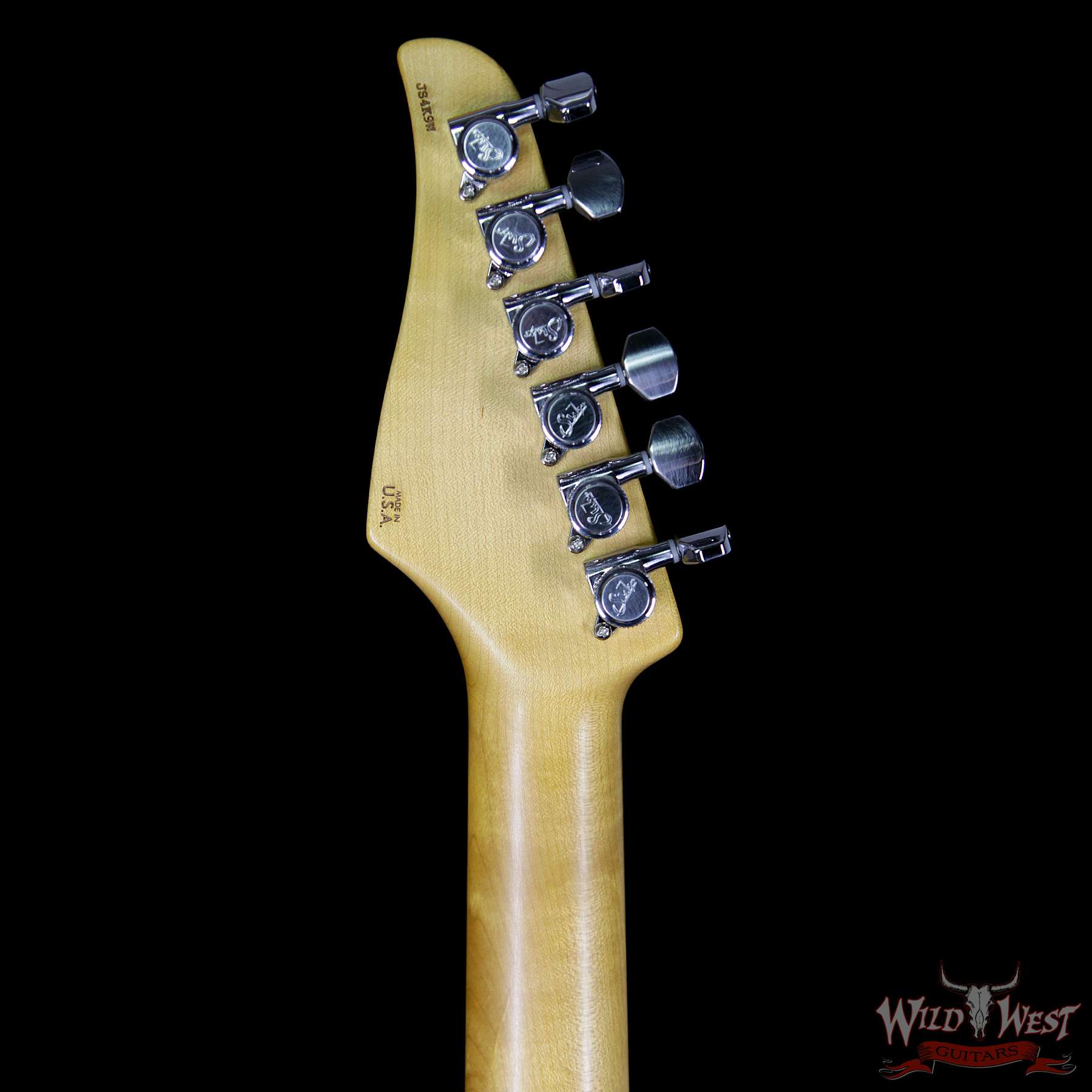 suhr-classicantiqueprohss-snb-js4k9w-hb__wwg.jpg Suhr Limited Classic Antique Pro HSS Rosewood Fretboard Sonic Blue over 3 Tone Burst - Image 7
