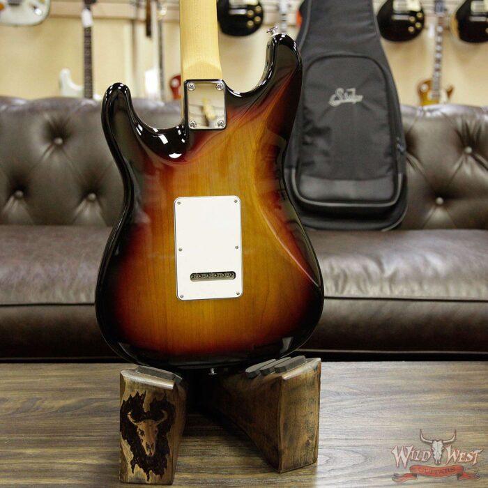 Suhr Classic Pro HSS Quartersawn Maple Neck Rosewood Fretboard 3 Tone Burst - Image 11