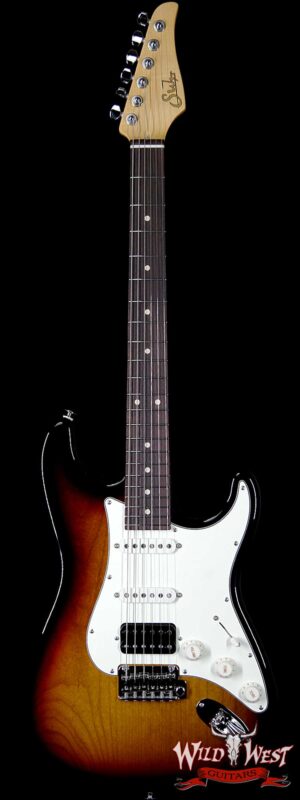 Suhr Classic Pro HSS Quartersawn Maple Neck Rosewood Fretboard 3 Tone Burst
