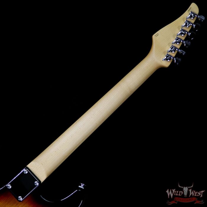 Suhr Classic Pro HSS Quartersawn Maple Neck Rosewood Fretboard 3 Tone Burst - Image 7