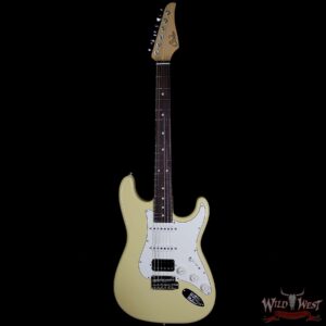 Suhr Classic S (Classic Pro) HSS PU Maple Neck Rosewood Fingerboard Vintage Yellow - Image 5