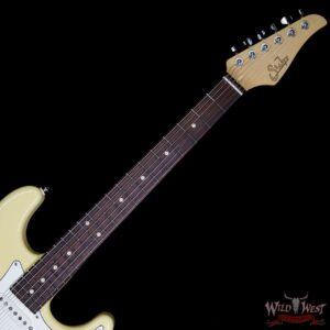 Suhr Classic S (Classic Pro) HSS PU Maple Neck Rosewood Fingerboard Vintage Yellow - Image 7