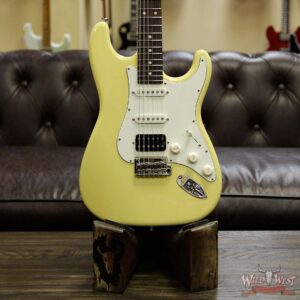 Suhr Classic S (Classic Pro) HSS PU Maple Neck Rosewood Fingerboard Vintage Yellow - Image 9
