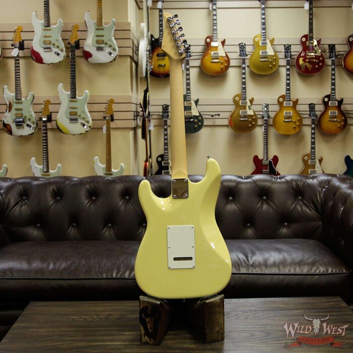 Suhr Classic S (Classic Pro) HSS PU Maple Neck Rosewood Fingerboard Vintage Yellow - Image 14