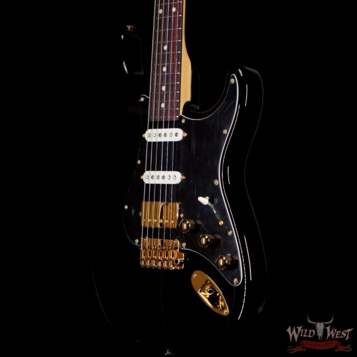 Suhr Custom Classic S HSS Rosewood Fingerboard Matching Color Headstock Black - Image 2