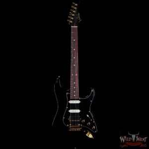 Suhr Custom Classic S HSS Rosewood Fingerboard Matching Color Headstock Black - Image 3