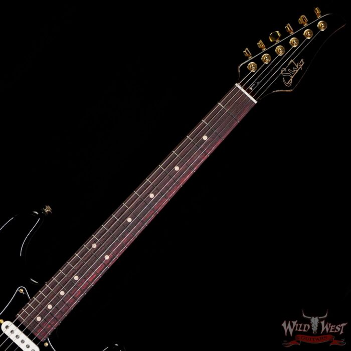 Suhr Custom Classic S HSS Rosewood Fingerboard Matching Color Headstock Black - Image 4