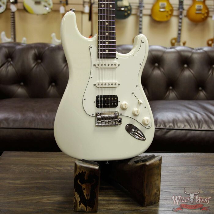 Suhr Classic S (Classic Pro) HSS Maple Neck Rosewood Fingerboard Olympic White - Image 7