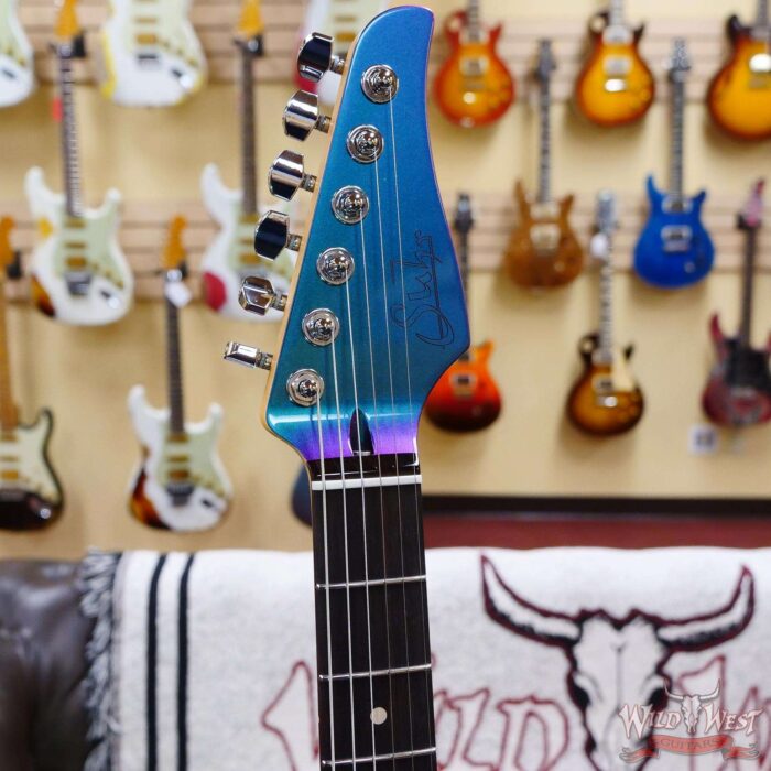 Suhr Custom Classic S HSS Rosewood Fingerboard Matching Color Headstock Prism - Image 7