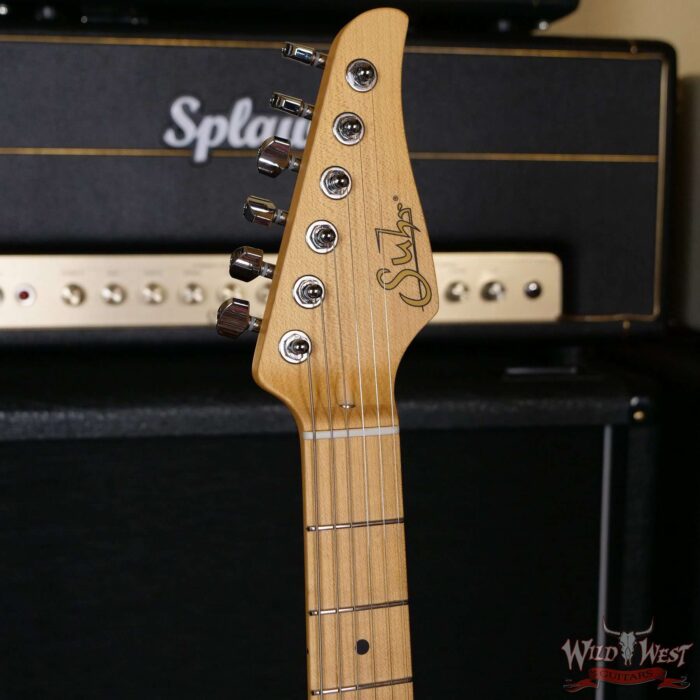 Suhr Classic S SSS Quater-Sawn Maple Neck Sonic Blue - Image 7