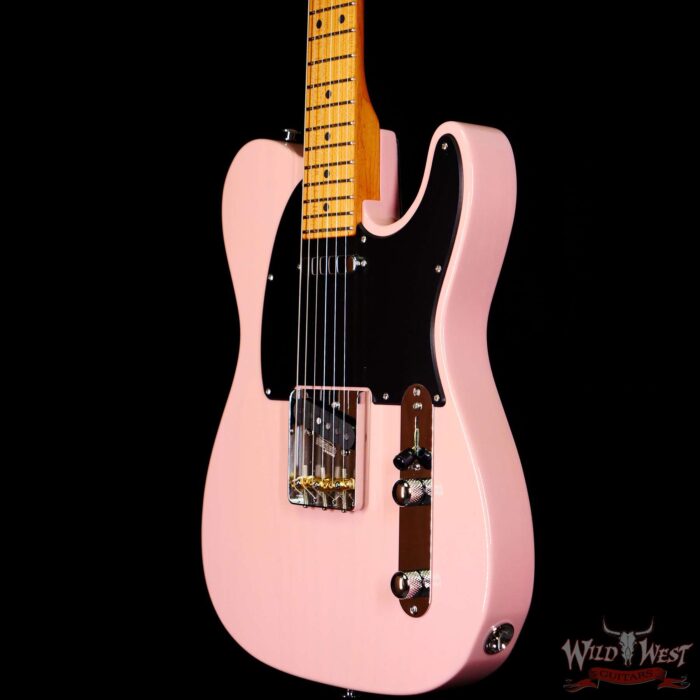 Suhr Limited Edition Classic T Paulownia Trans Shell Pink 6.45 LBS - Image 2