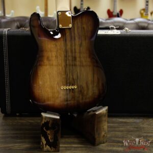 Suhr Custom Classic T HH Black Limba Body With Spalted Maple Pickguard Natural Burst - Image 15