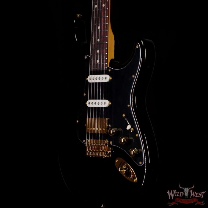 Suhr Custom Classic S HSS Rosewood Fingerboard Matching Color Headstock Black - Image 2