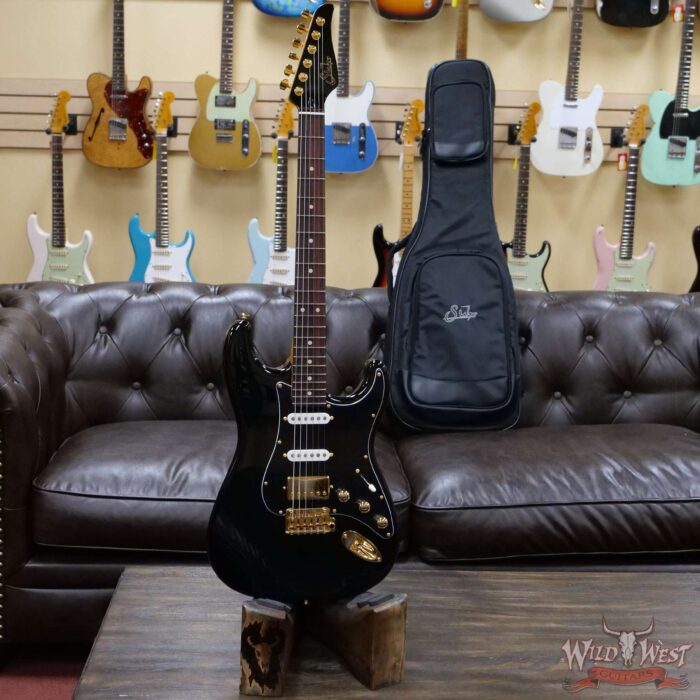 Suhr Custom Classic S HSS Rosewood Fingerboard Matching Color Headstock Black - Image 6