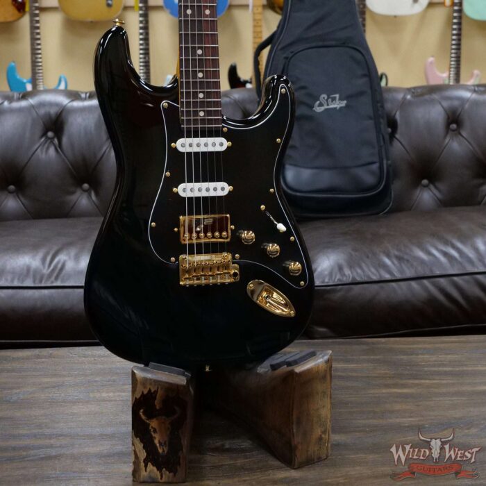 Suhr Custom Classic S HSS Rosewood Fingerboard Matching Color Headstock Black - Image 8