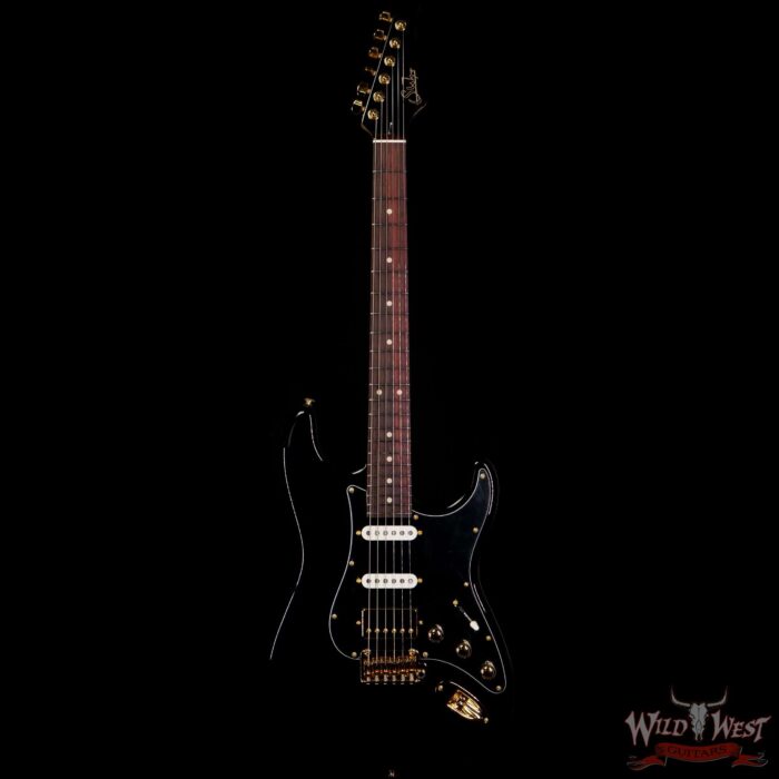 Suhr Custom Classic S HSS Rosewood Fingerboard Matching Color Headstock Black - Image 3