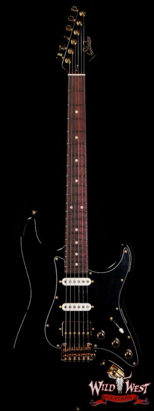 Suhr Custom Classic S HSS Rosewood Fingerboard Matching Color Headstock Black