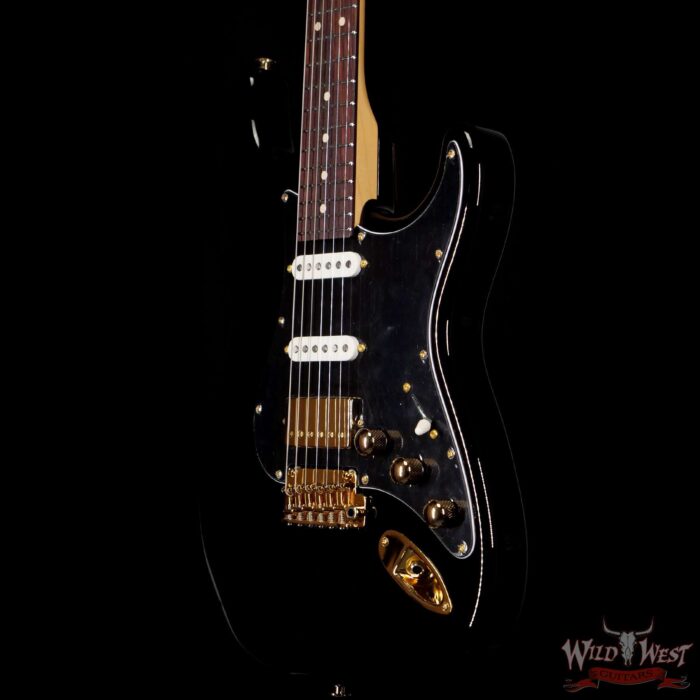 Suhr Custom Classic S HSS Rosewood Fingerboard Matching Color Headstock Black - Image 2