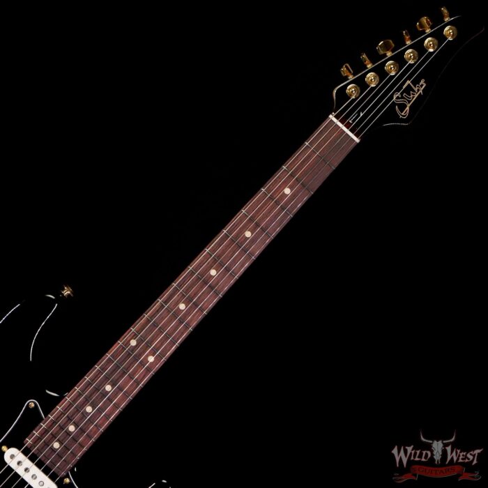 Suhr Custom Classic S HSS Rosewood Fingerboard Matching Color Headstock Black - Image 4