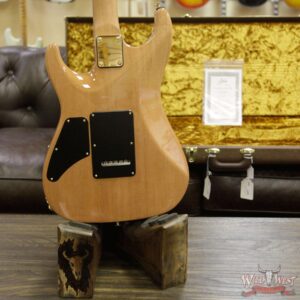 Suhr Select Custom Standard Arch Top HH 1-Piece Lacewood Top Cedar Body Natural Purple Burst - Image 11