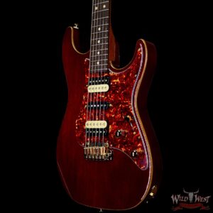 Suhr Custom White Limba Standard HSH Roasted Maple Neck with Rosewood Board Trans Brown - Image 2