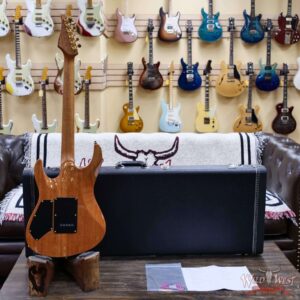 Suhr Custom Modern HSS Flame Maple Top Genuine Mahogany Body & Neck Indian Rosewood Fingerboard Magenta Pink 7.65 LBS - Image 9