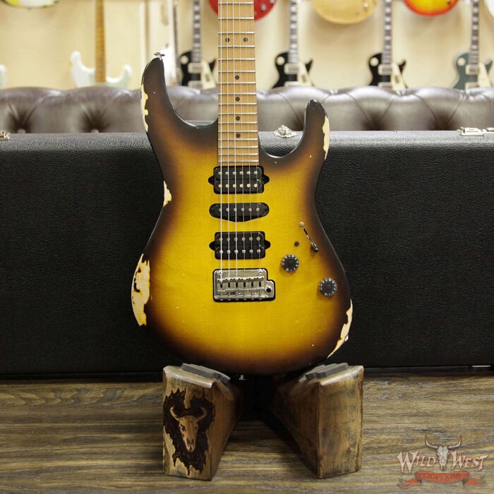 Suhr Modern HSH Antique Two Tone Tobacco Burst - Image 10