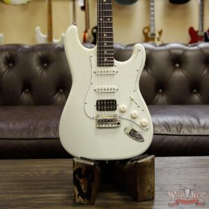 Suhr Classic S (Classic Pro) HSS Maple Neck Rosewood Fingerboard Olympic White - Image 9