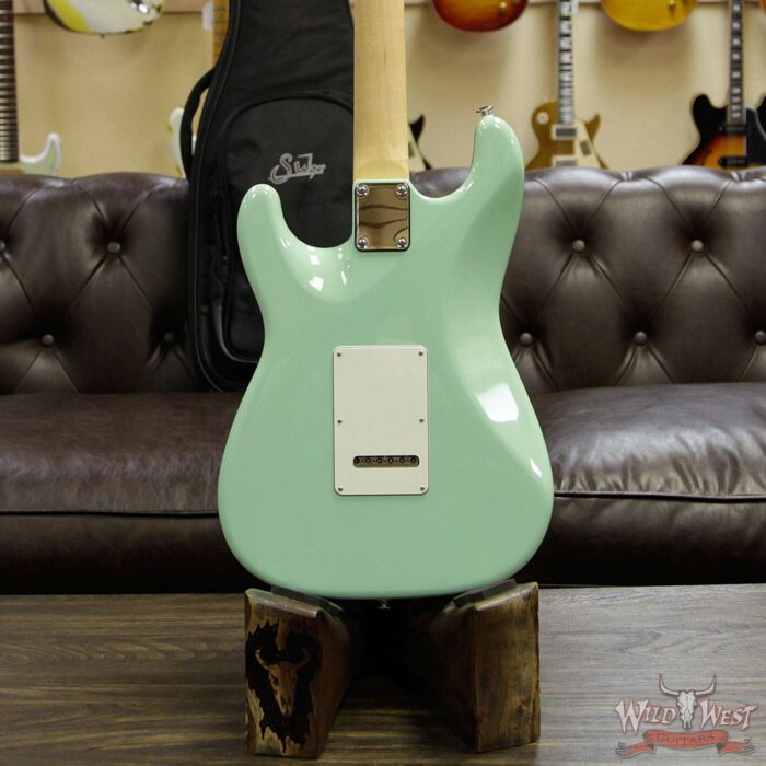 Suhr Classic S (Classic Pro) HSS Quartersawn Maple Neck Rosewood Fingerboard Surf Green - Image 14