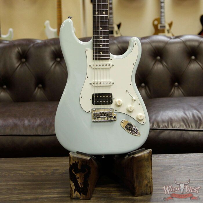 Suhr Classic S (Classic Pro) HSS Maple Neck Rosewood Fingerboard Sonic Blue - Image 10