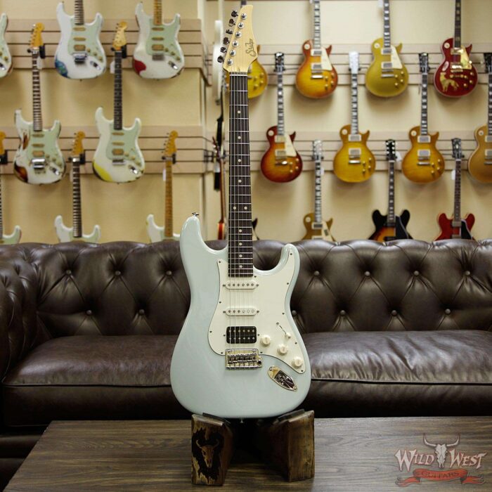 Suhr Classic S (Classic Pro) HSS Maple Neck Rosewood Fingerboard Sonic Blue - Image 11