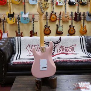 Suhr Custom Classic S HSS Rosewood Fingerboard Matching Color Headstock Shell Pink - Image 9