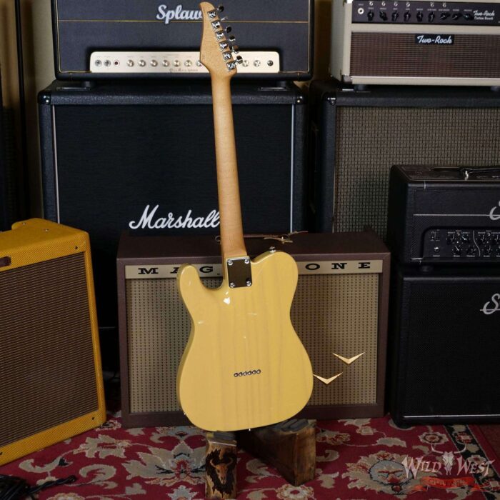 Suhr Limited Edition Classic T Paulownia Trans Vintage Yellow 6.35 LBS - Image 9
