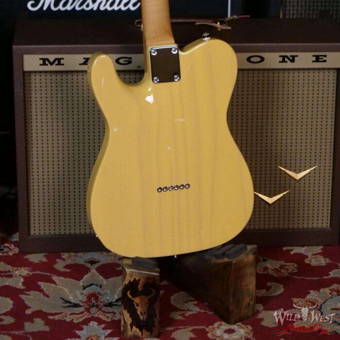 Suhr Limited Edition Classic T Paulownia Trans Vintage Yellow 6.35 LBS - Image 11