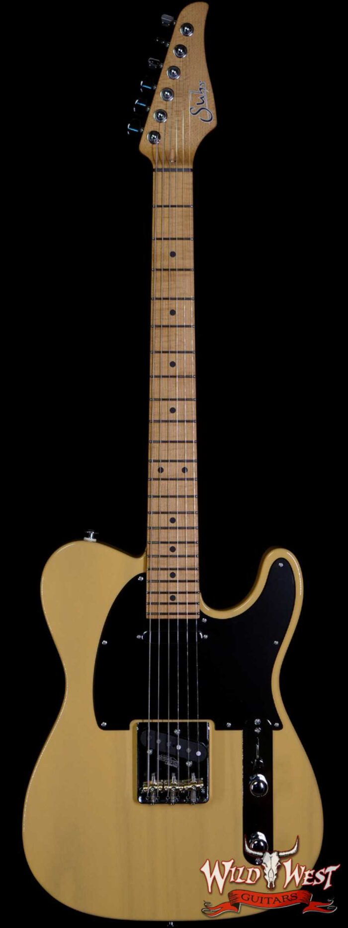Suhr Limited Edition Classic T Paulownia Trans Vintage Yellow 6.35 LBS - Image 1