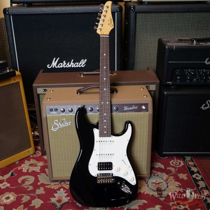 Suhr Classic S HSS Quater-Sawn Maple Neck with Indian Rosewood Board Black - Image 6